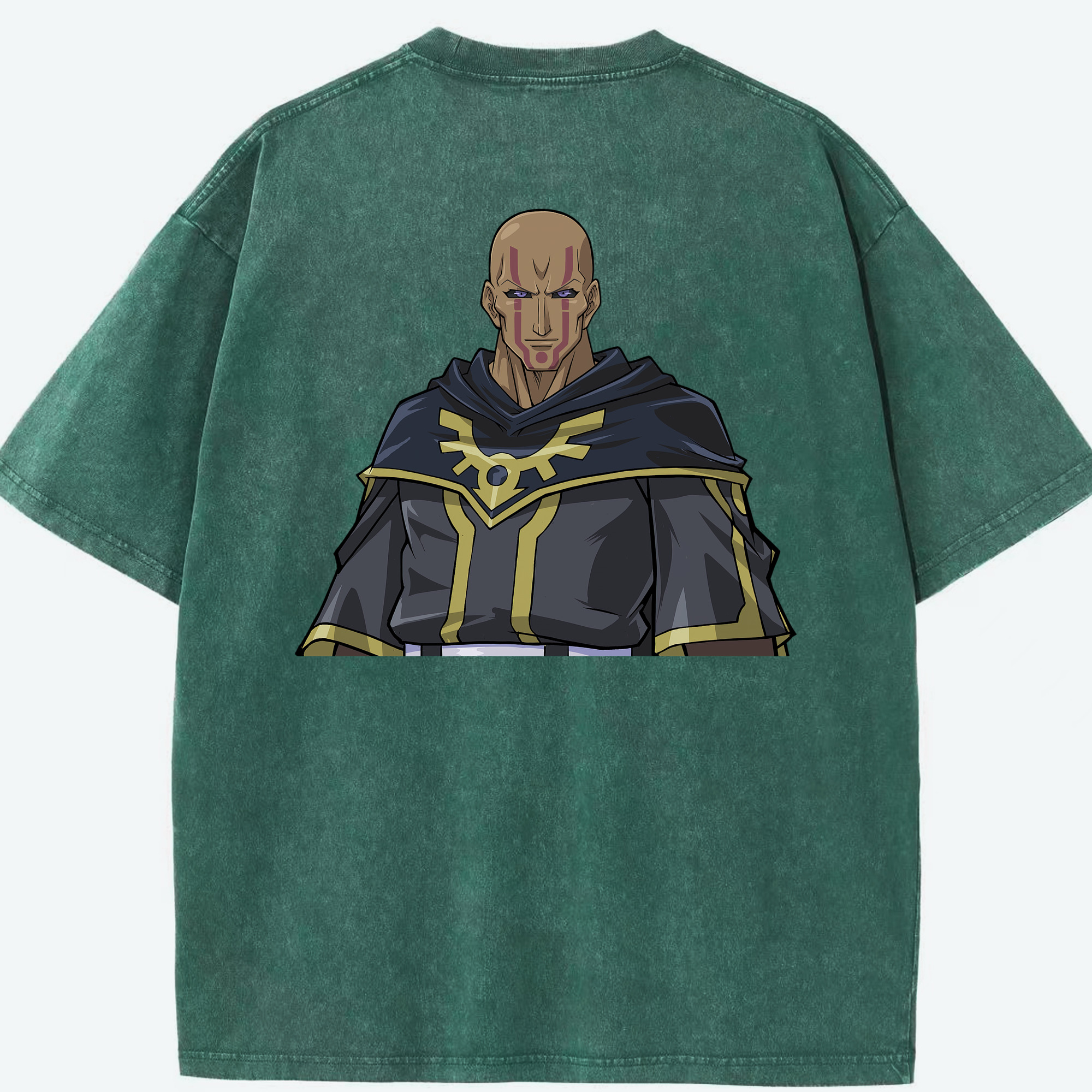 （画像用） 遊☆戯☆王 Yu-Gi-Oh! 綿100% ヴィンテージ風 半袖Tシャツ（背面プリント）